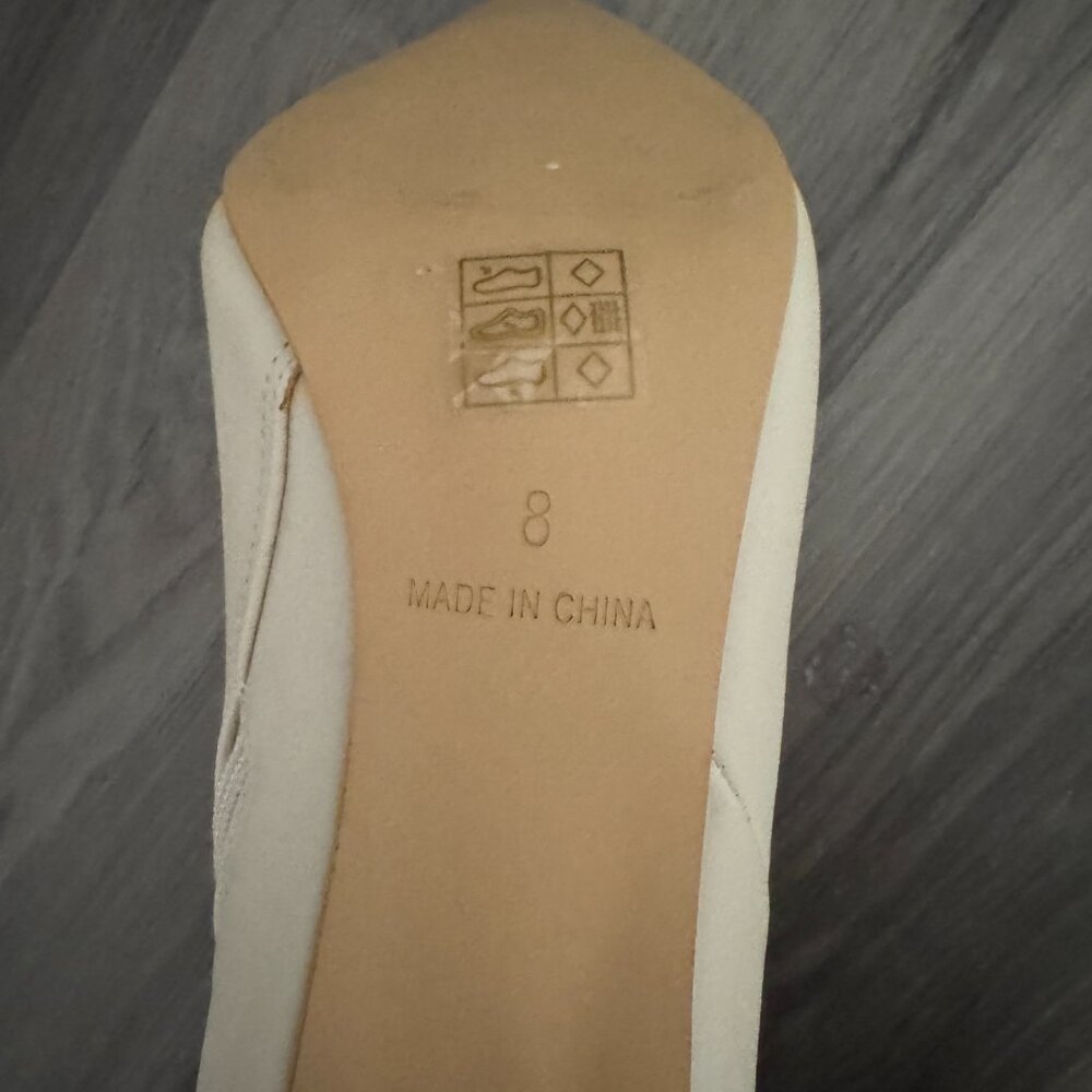 Princess Polly Elodiee Knee High Boots in Cream - Picture 11 of 11